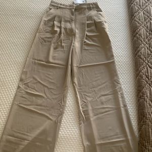 H&M flowy wide leg trousers NWOT
